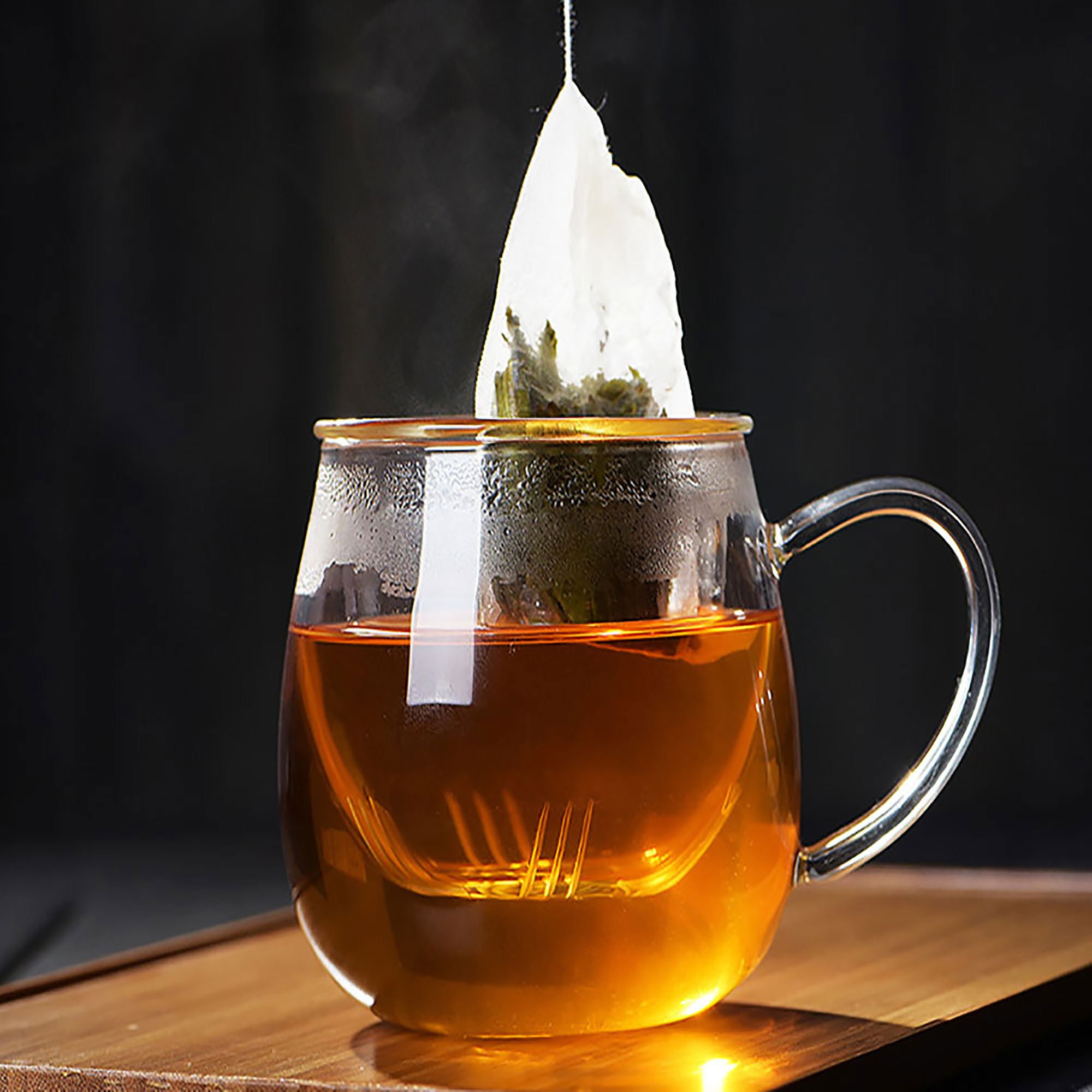 Micro Tea Bag 200 or 300 Tea Bag, Non-woven Disposable Tea Filter Bag With Drawstring ...