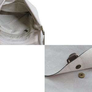 Messenger bag, shoulder bag, courier bag, shoulder bag, leather shoulder bag, plain bag, shoulder strap, laptop bag, leather bag image 9