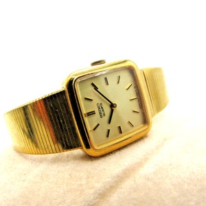 ヴィンテージ SEIKO 1400-6820 スクエア 稼働品 美品 希少 激レアセイコー SGP 1400-6820 クォーツ ヴィンテージ 腕時計