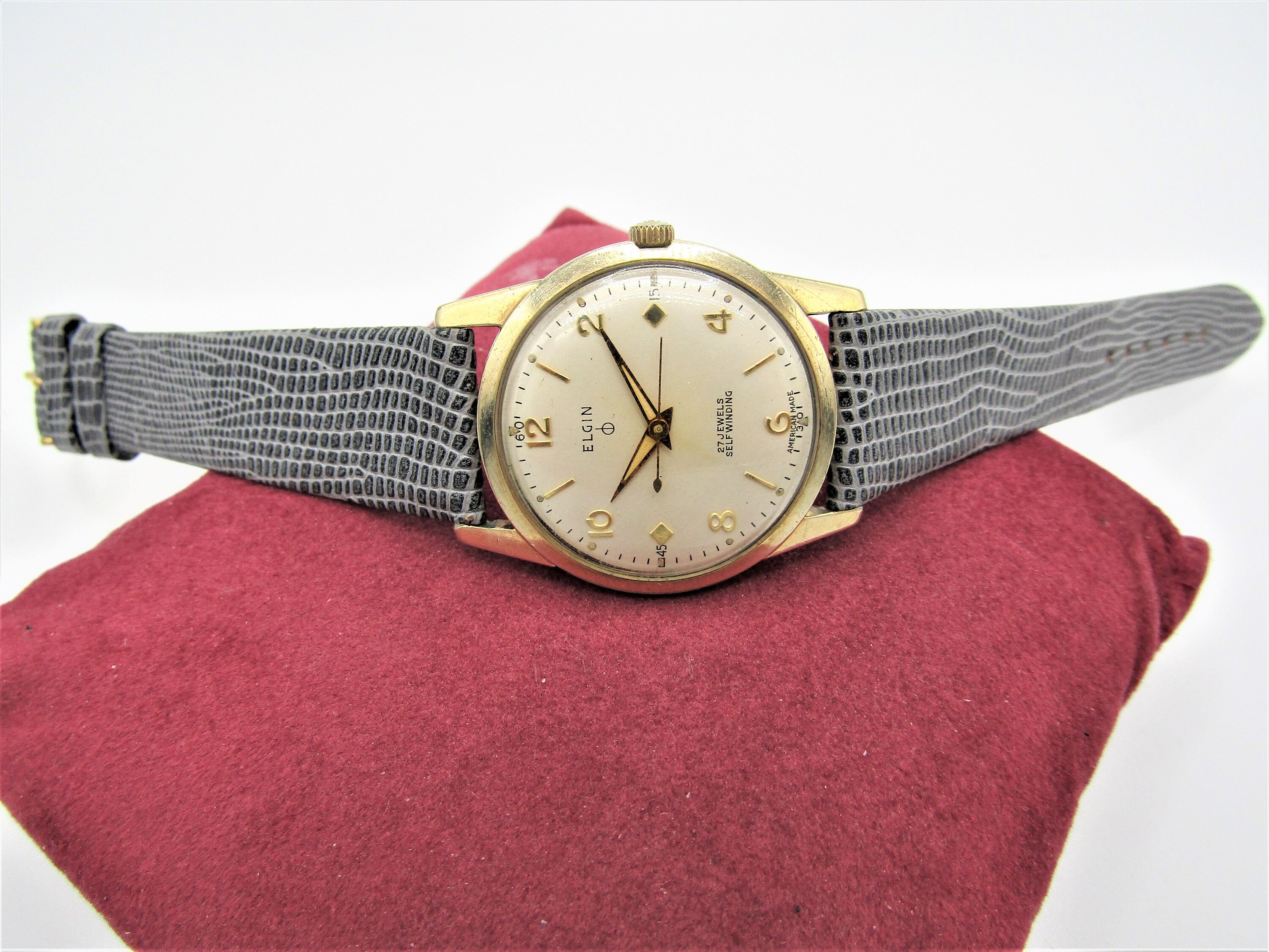 Elgin 27 deals jewels self winding