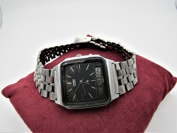Casio quartz alarm chronograph sales