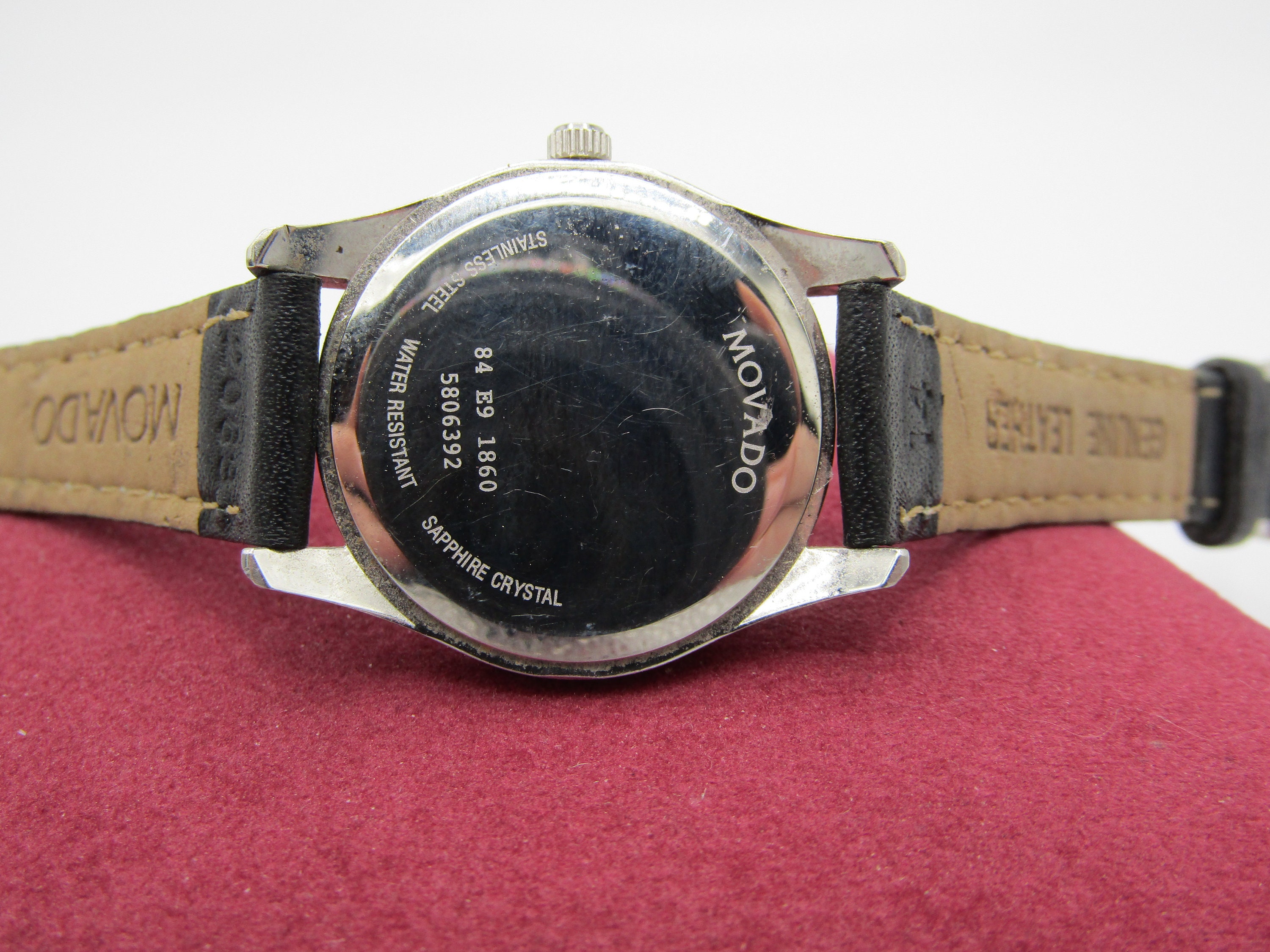Vintage Beautiful Ladies Movado Gentry 84 E9 1860 5806392 Sub