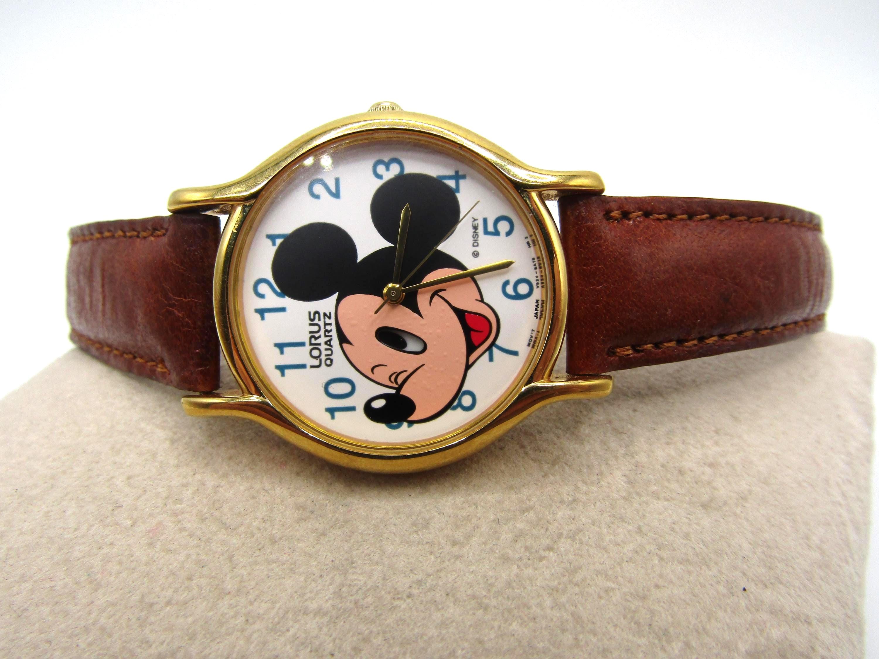 Vintage Rare Lorus by Seiko Disney Mickey Mouse 