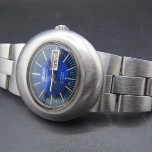 Works VTG Seiko Automatic hi- Beat 21 Jewels Ladies Watch 23mm New Strap Fit 6In Seiko Hi Beat 21 Jewels - Etsy main image 3