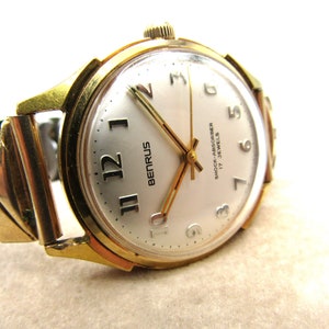 【稼動品】BENRUS 14K 手巻き時計 BENRUS 手巻きビンテージ腕時計 : 古時計の館 - 通販 - Yahoo