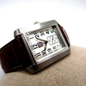 Vintage Rare Beautiful Luminox Tank Commando H3 MBM ETA 980.16E Sub Second Swiss Officer's Watch in Excellent Cosmetic & Working Condition!!