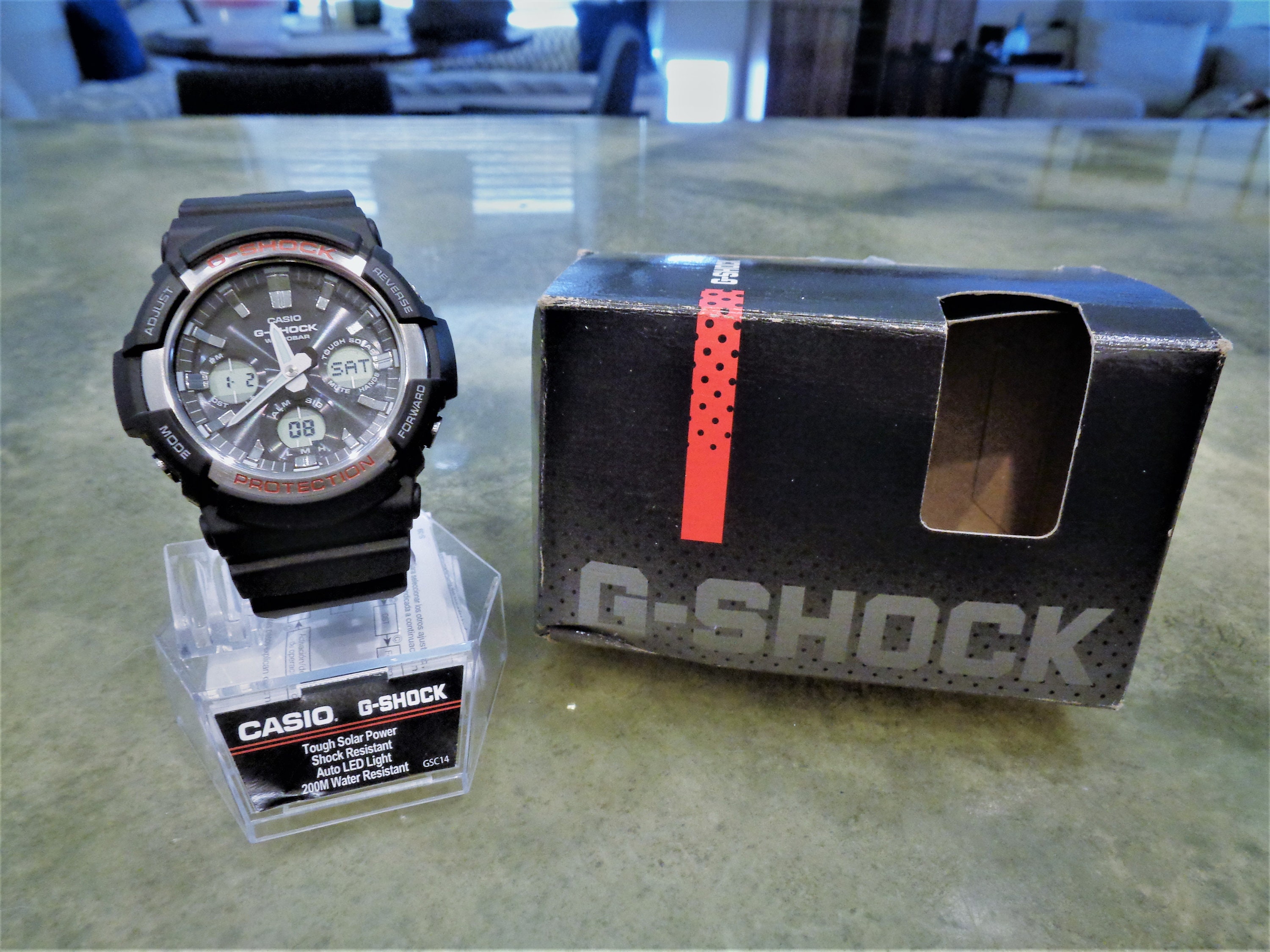 Casio g shock gaw 100 hot sale
