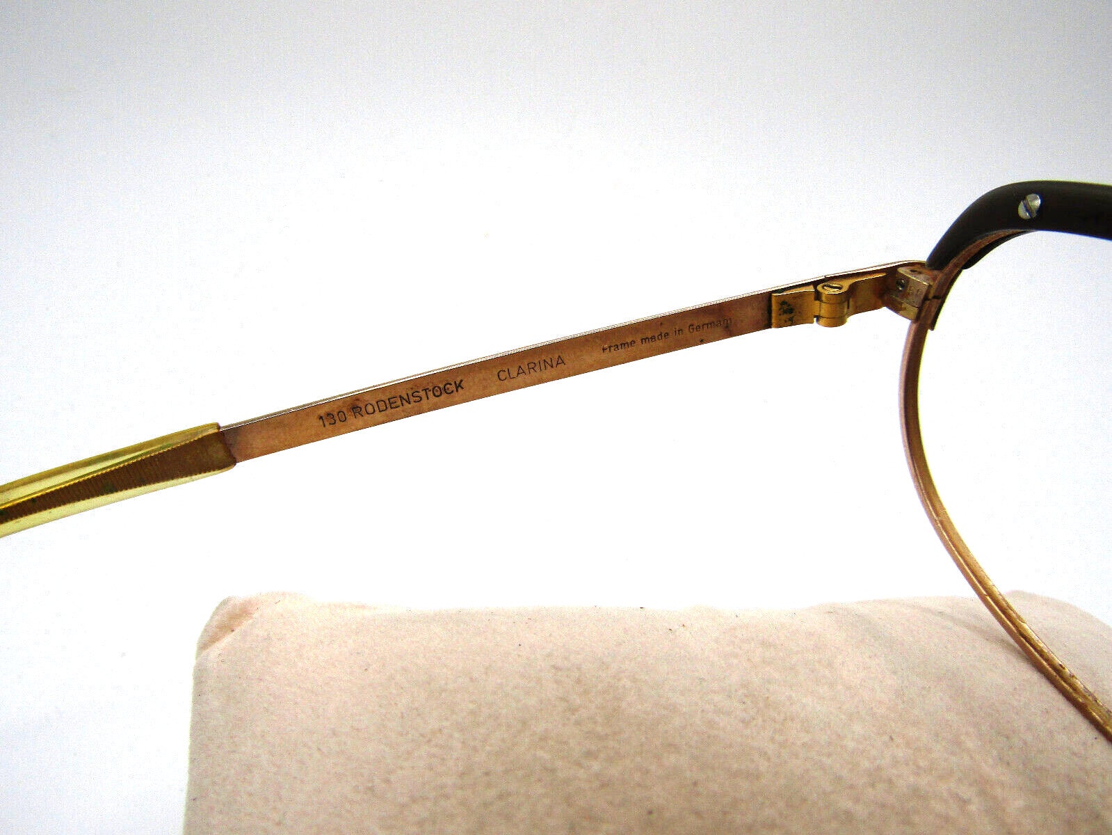 ヴィンテージRODENSTOCK CLARINA ブローラインメガネフレーム - サングラス