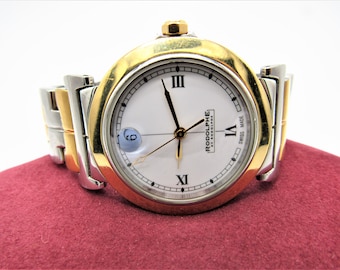 Vintage Rare Men's Rodolphe ETA 955.412 Watch w/ Beautiful Coin Edge Case and Roman Numeral Markers in Great Cosmetic & Working Condition!!!