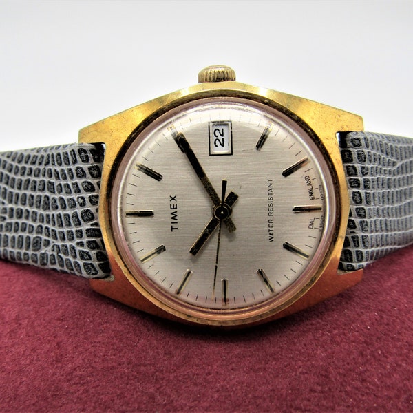 Vintage Rare Gents Timex Marlin 24560 02578 Watch in Great Cosmetic and Working Condition!!!