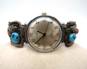 Vintage Beautiful Men's Native American Albert Yazzie Sterling