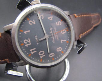 Beautiful Men's Timex Waterbury 1854 Indiglo Original TW2P58700 Watch in Excellent Cosmetic & Working Condition!!!