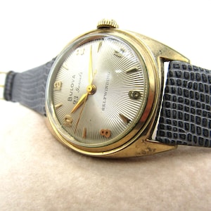 Vintage 1954 Gents Bulova 23 Jewel Self-Winding Starburst Dial Watch w/ Cal. 10BPAC and in Excellent Cosmetic & Working Condition!!!