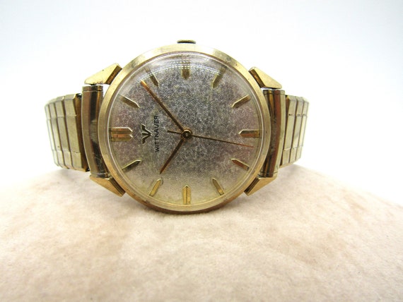 Vintage Gents Wittnauer Longines Cal 11WSG Swiss … - image 2