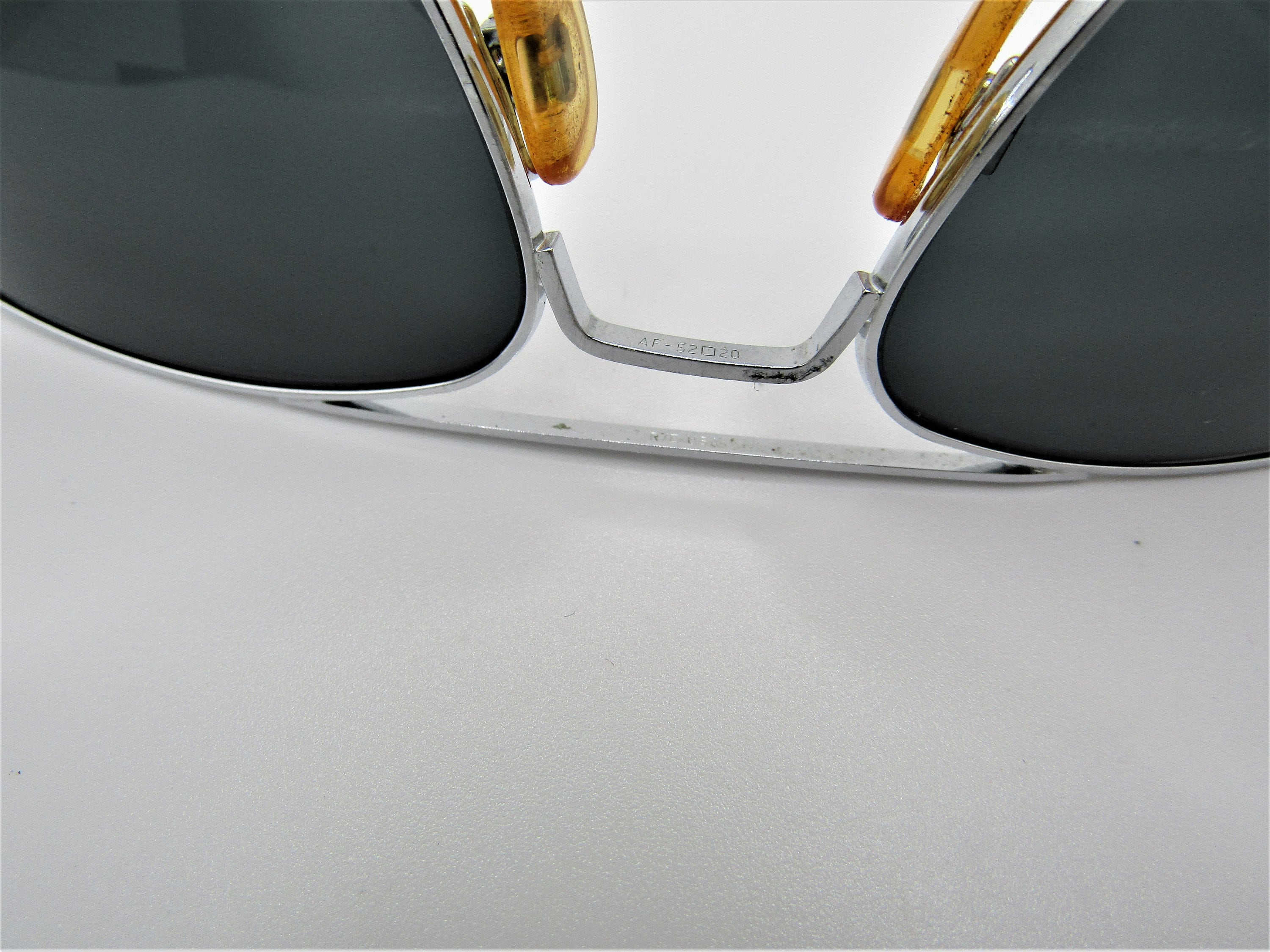 Vintage Randolph Engineering AF 52-20 Aviator Bayonet Sunglasses