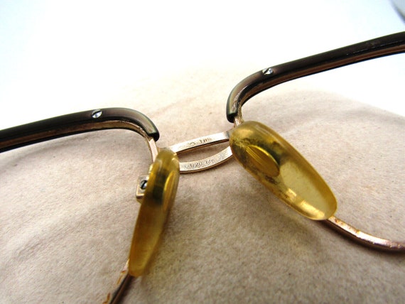 Vintage Rare Rodenstock Clarina 12K Yellow Gold F… - image 9