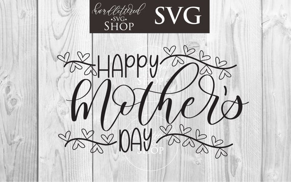 Download Happy Mother S Day Heart Wreath Svg Happy Mother S Etsy SVG, PNG, EPS, DXF File