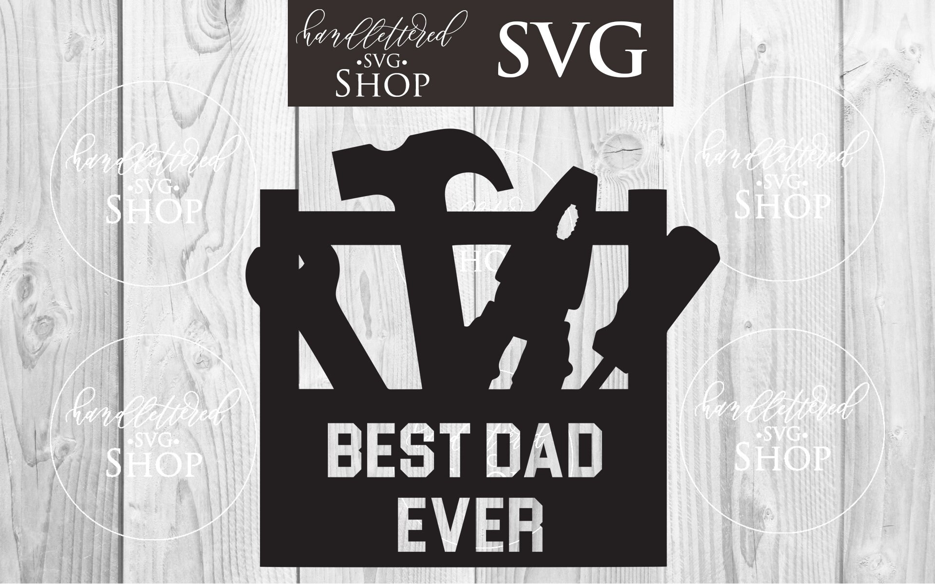 Download Best Dad Ever Tool Box Svg Bundle Father S Day Diy Gift Etsy