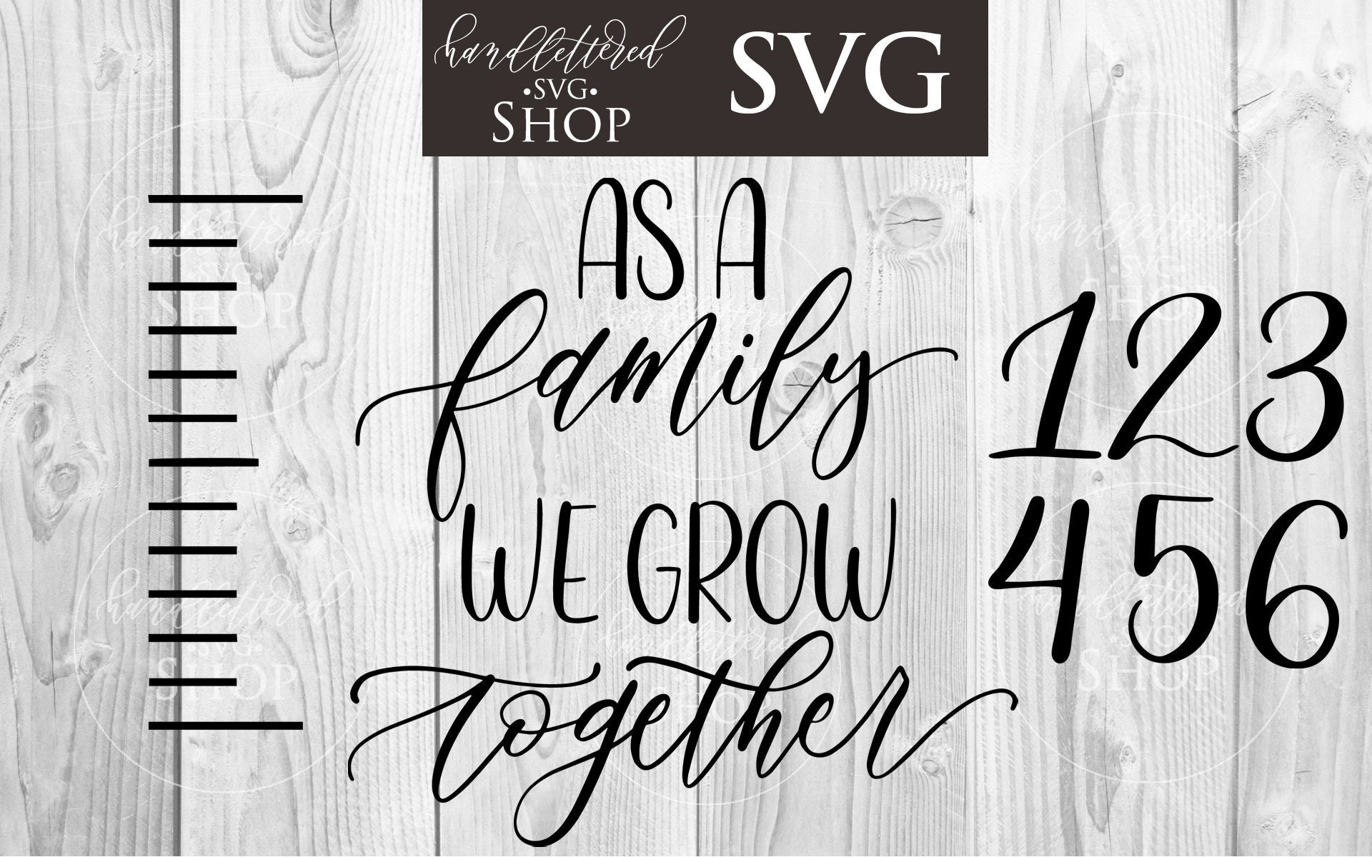 Download Growth Chart Svg As A Family We Grow Together Svg Diy Etsy
