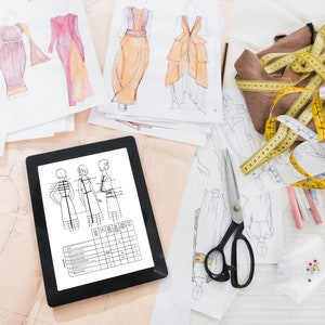 How to Sewing Patterns Booklet eBook Pattern Fitting Sewing Book