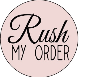 Add On make in 2 weeks Rush Order for Custom Signs