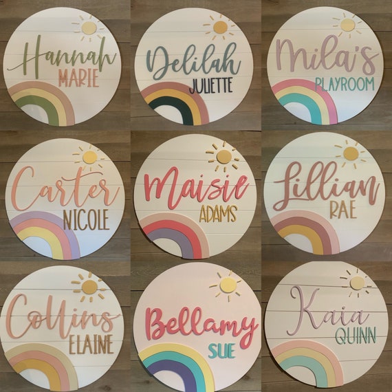 Targa Decorativa In Legno Boho "I'm So Happy" - 30x13 Cm - Scritta In Inglese Per Camera Bambini, Asilo, Insegnanti, Rientro A Scuola