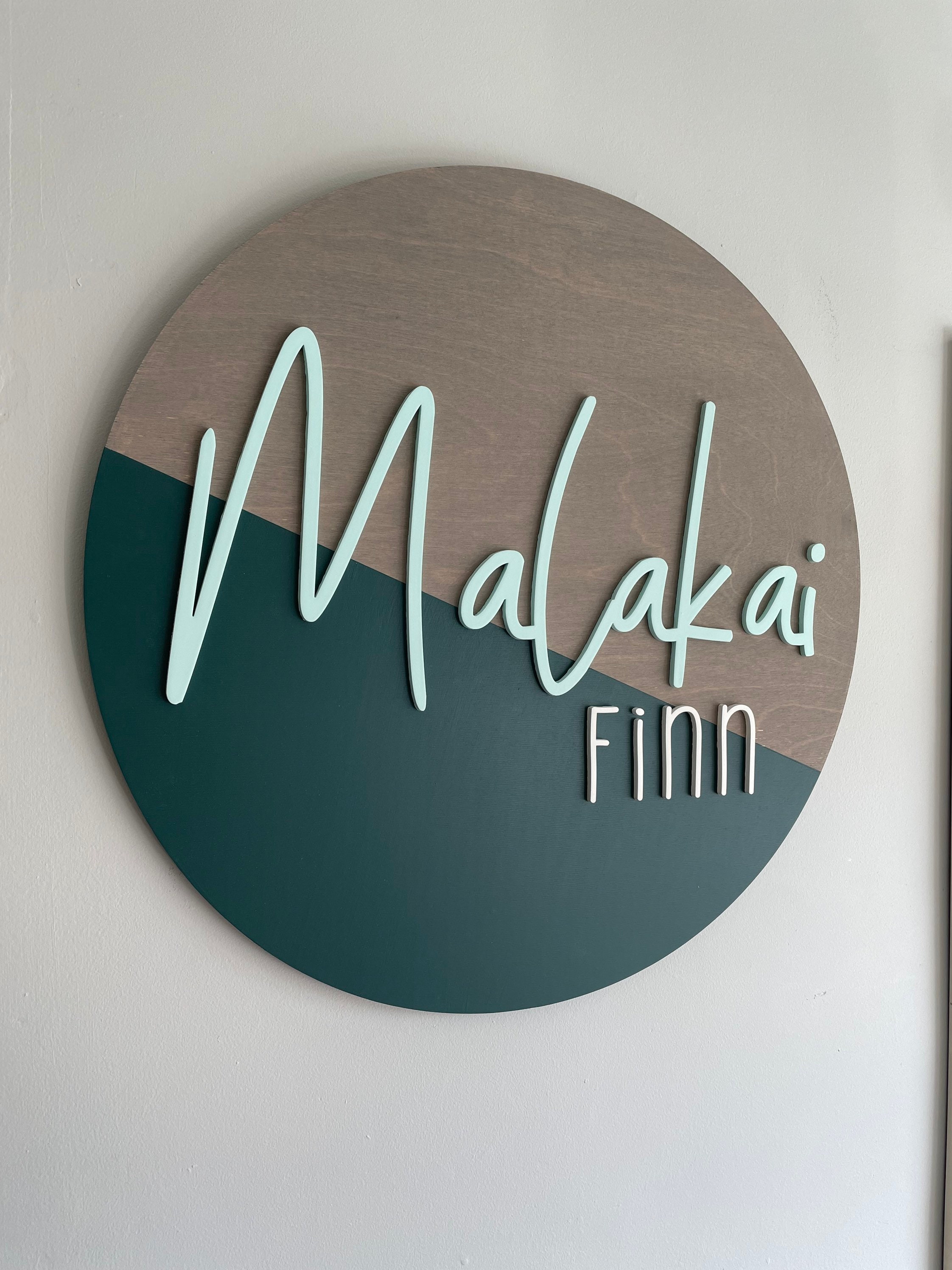 Custom name sign  | nursery decor | kids room sign | wooden sign | door name sign | baby shower gift | kids room | wood sign | boy