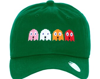Peach Beanie Style Video Game Ghost Hat