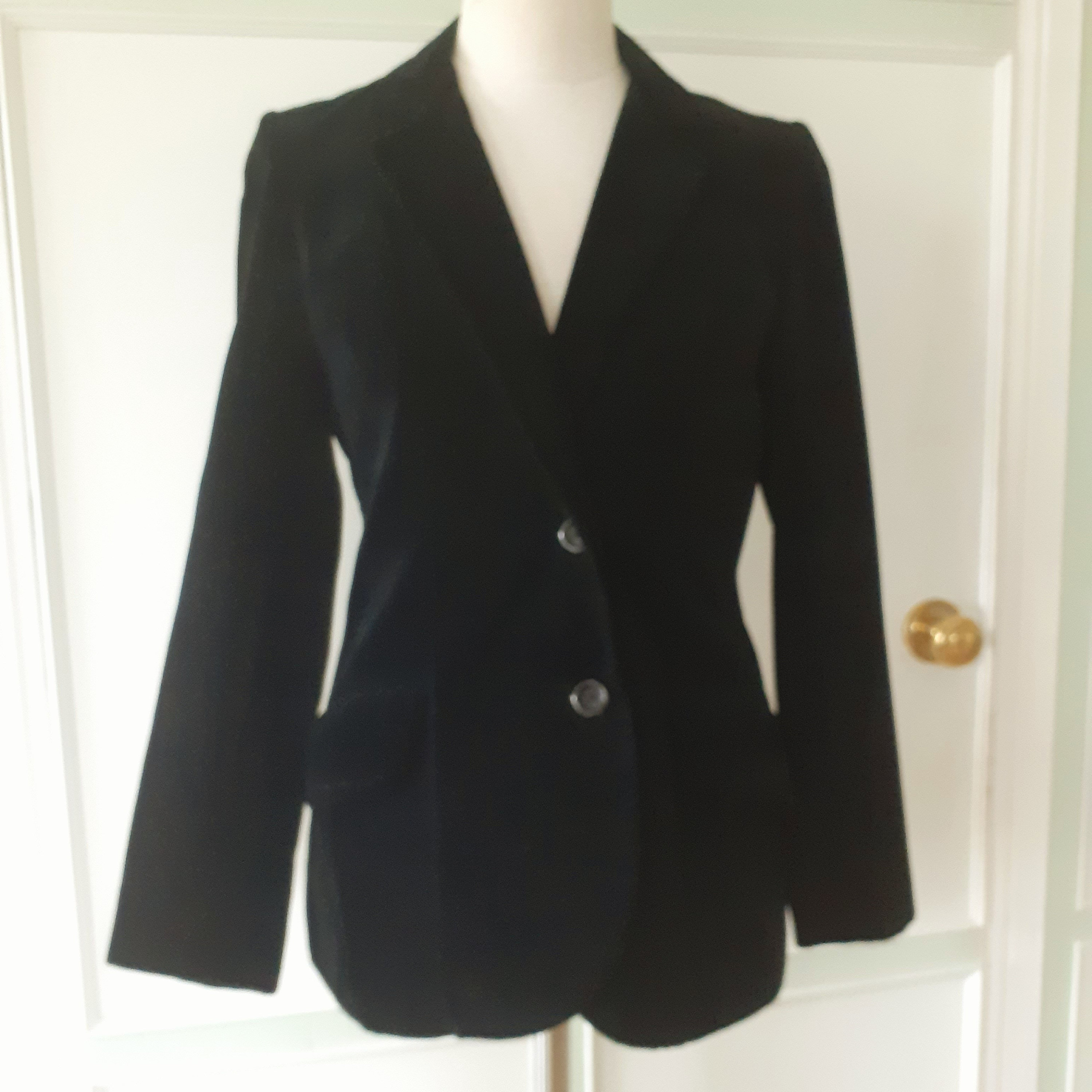 Seven7 | Jackets & Coats | Seven Brand Black Velvet Jacket