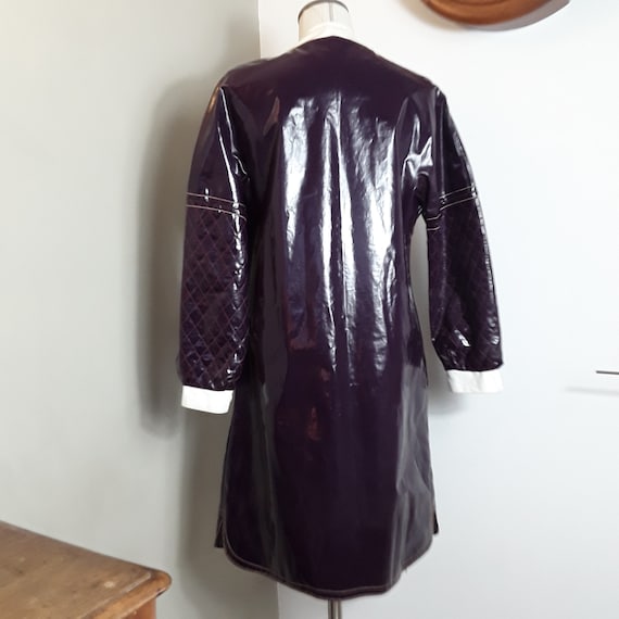 Very Rare Original 1960s Mary Quant PVC Raincoat … - image 7