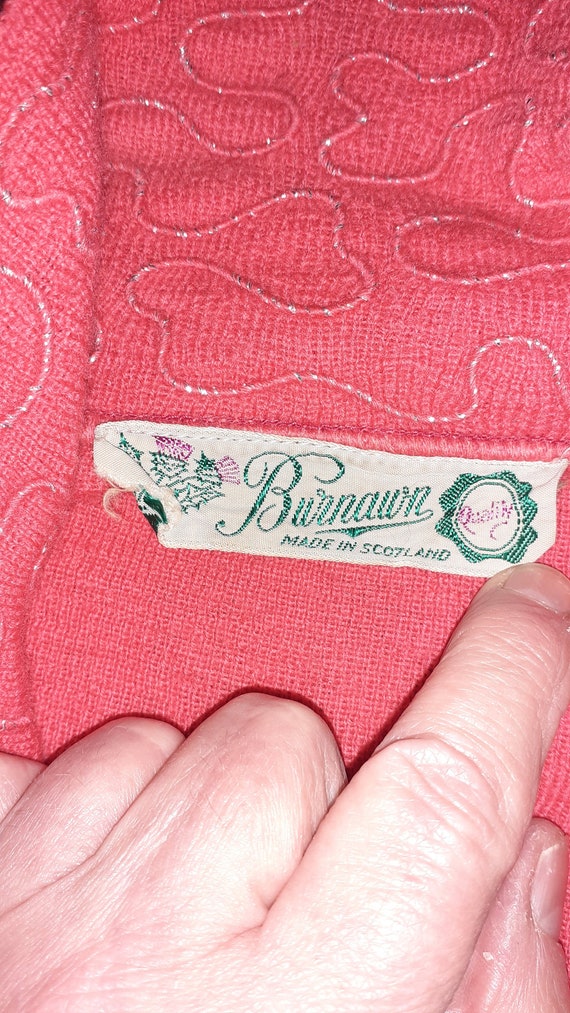 SALE 1960s Scottis 'Burnawn' Knitted Cardigan. Em… - image 3