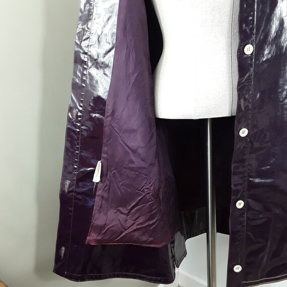 Very Rare Original 1960s Mary Quant PVC Raincoat … - image 5