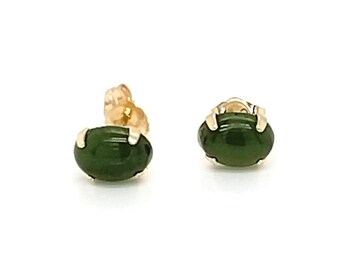 Green Stone Earrings