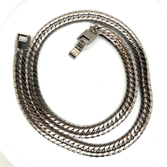 Herringbone Chain Necklace - image 1