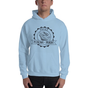 Proud Pogona Parent Hoodie, bearded dragon lizard gift, beardie reptile owner apparel