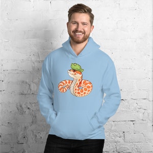 Hognose Snake Hoodie, Froggo Reptile Gift Apparel