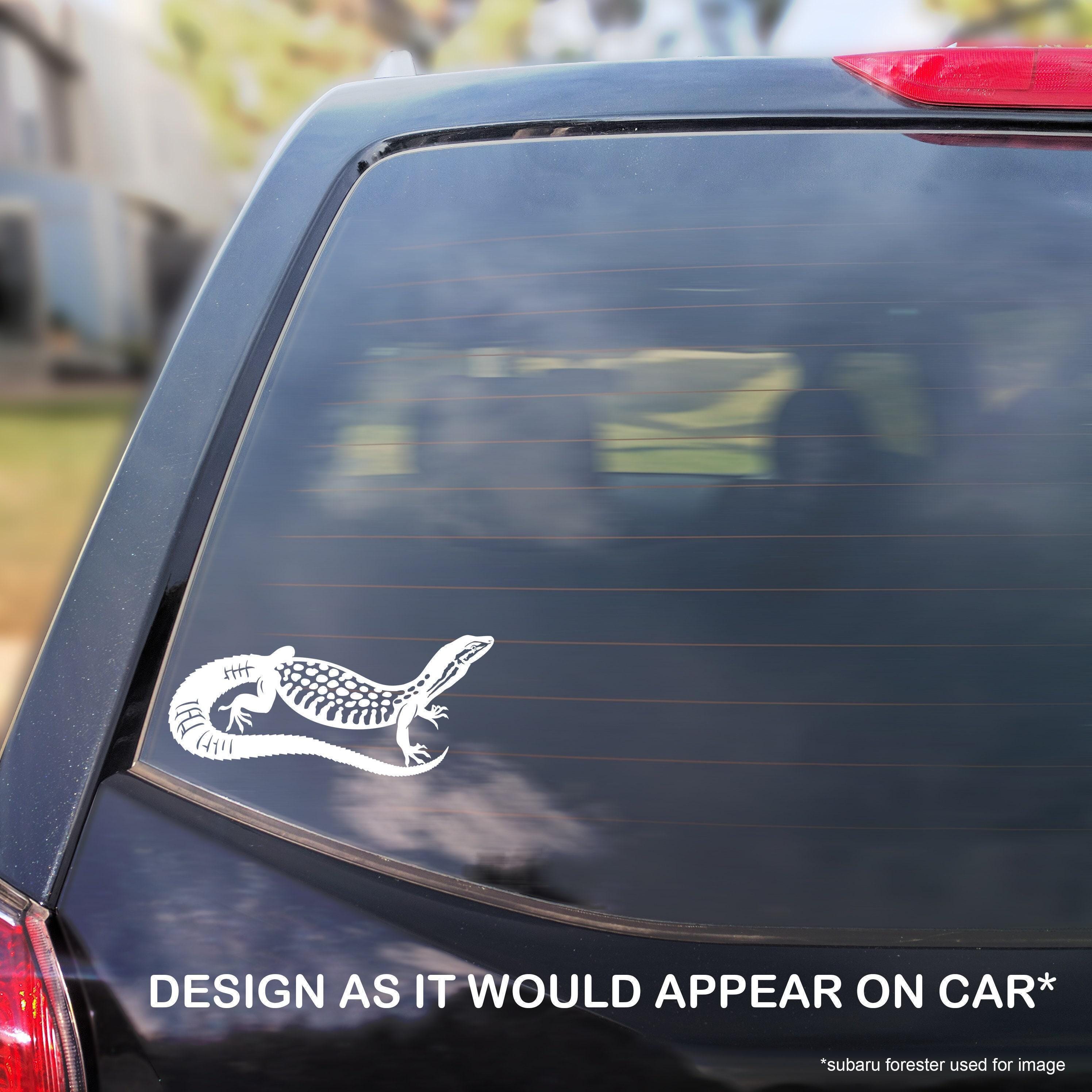 Ackie Monitor Customizable Decal, Gift for Reptile Monitor Lizard ...