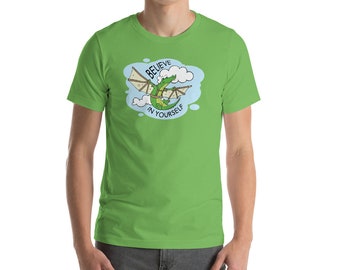 Camiseta unisex divertida de caimán, caimán lindo, camiseta de caimán, camiseta de caimán, caimán divertido, camiseta de reptil