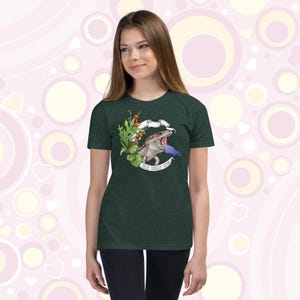 Youth Blue Tongue Skink Tee, Gift for Reptile Lovers and Owners