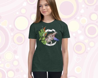 Youth Blue Tongue Skink Tee, Gift for Reptile Lovers and Owners