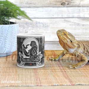 Forever Tempted Snake Mug, Reptile Gift Coffee or Tea Cup