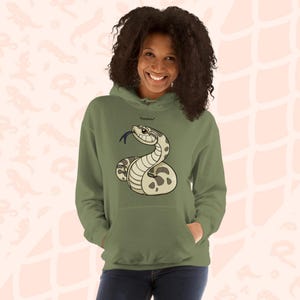 Silly Hognose Snake Pullover Hoodie - Cute Gift for Hoggie Owners