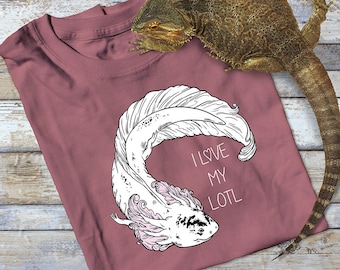 Axolotl Tshirt, axolotl shirt, pretty axolotl, axolotl gift tee, axolotl printed shirt, axolotl t-shirt, amphibian