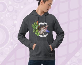 Blue Tongue Skink Banner Unisex Hoodie