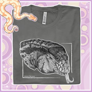 Argentine Tegu Tshirt, Tegu tee, black and white tegu, lizard tee, reptile shirt, tegu gift tee