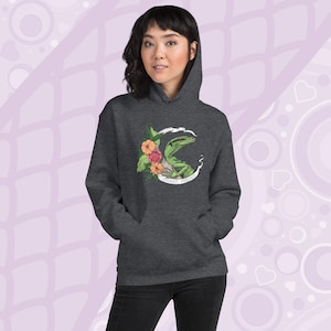 Smaragdträdmonitor Hoodie, reptilödla gåva