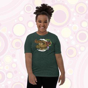 Youth Hellbender Snot Otter Banner Tee, Gift for Amphibian Lovers