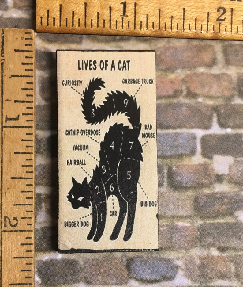 RETIRING \u2014 Wooden Lives of a Cat Plaque