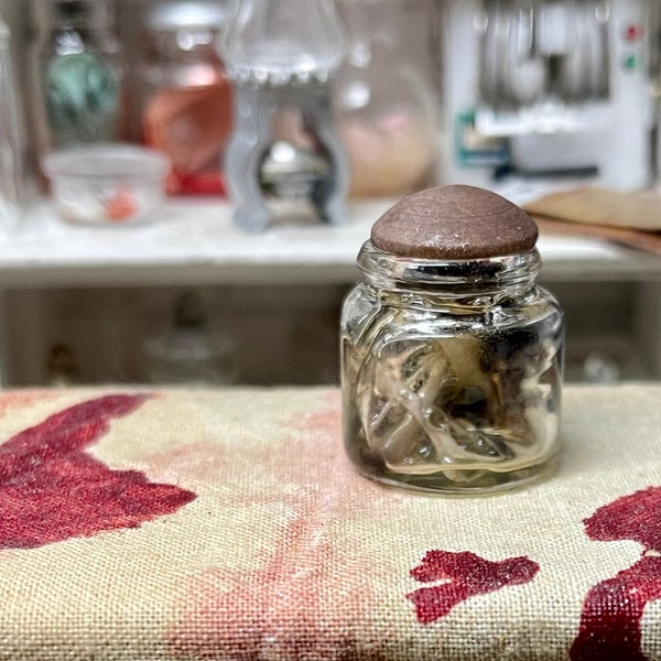 Jar of Narly Owl Pellet - this is not life size.