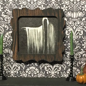 Best Seller - Painted Wood Framed Ghost - this is not life size.